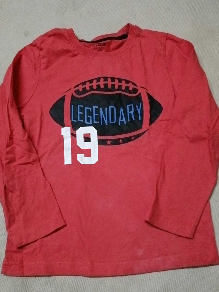 Boys'Long Sleeve Tees 5-6 yrs