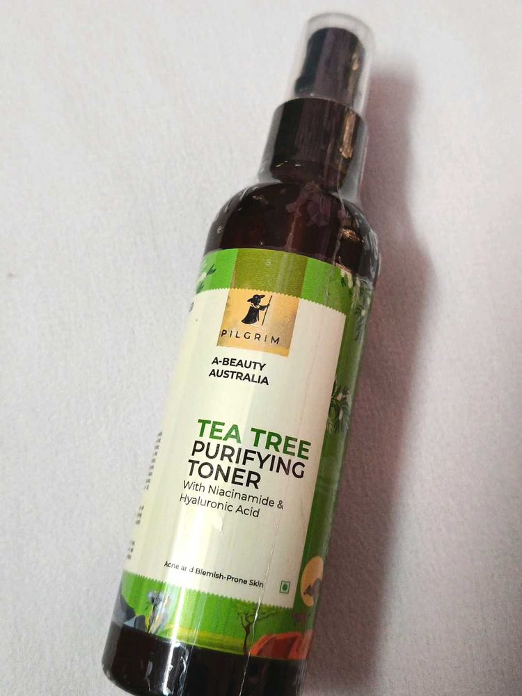 Pilgrim Tea Tree &amp; 2% Niacinamide face toner for o