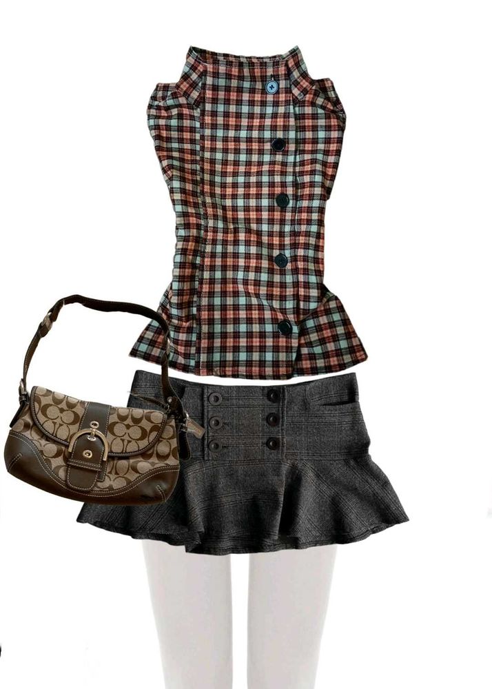 cute handmade Plaid Top!🍞🍓