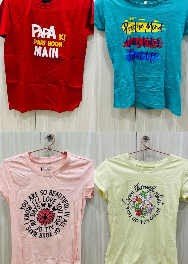Set Of 4 TShirts