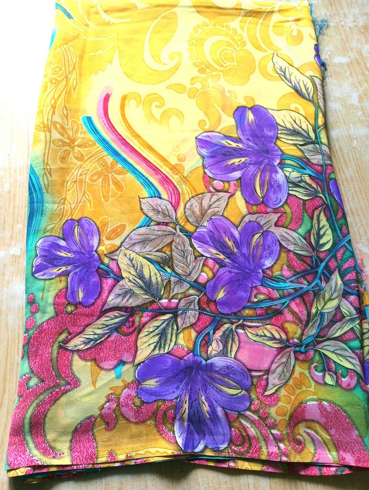 Floral Print saree