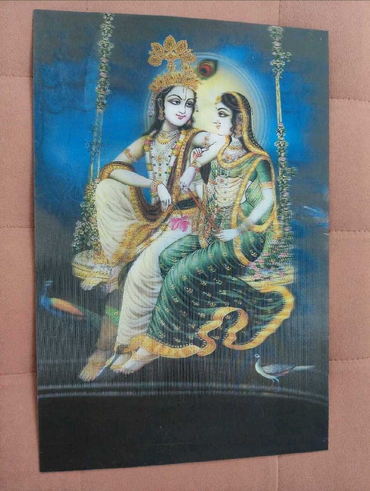 Set of 3 Deities 3D two in one photo