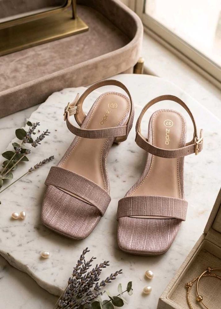 Zudio Strappy Block Heels