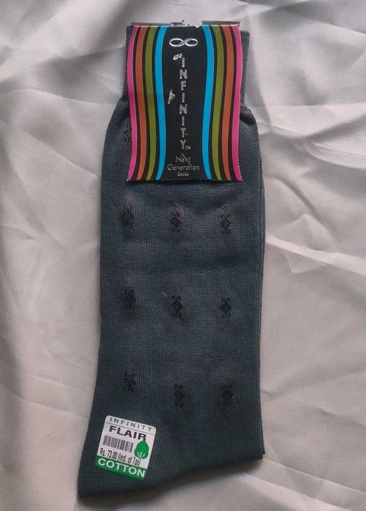 Infinity Flair Cotton Socks