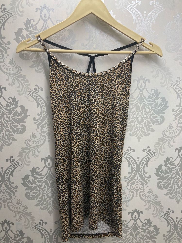 Leopard Print Camisole Top