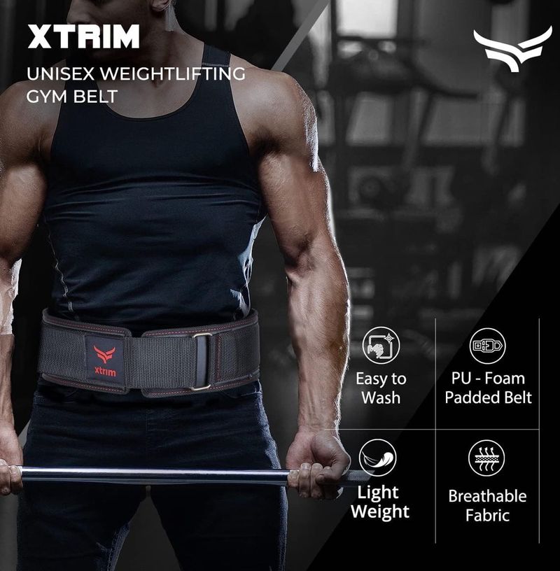 Xtrim Unisex Weightlifting Gym Belt