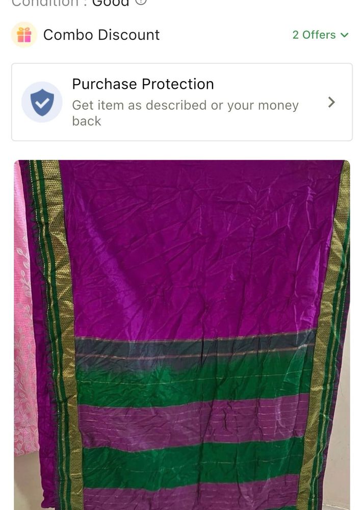 Combo Set of Dupatta and silk skirt