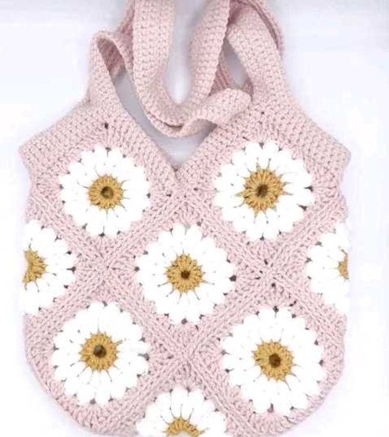 crochet handbag