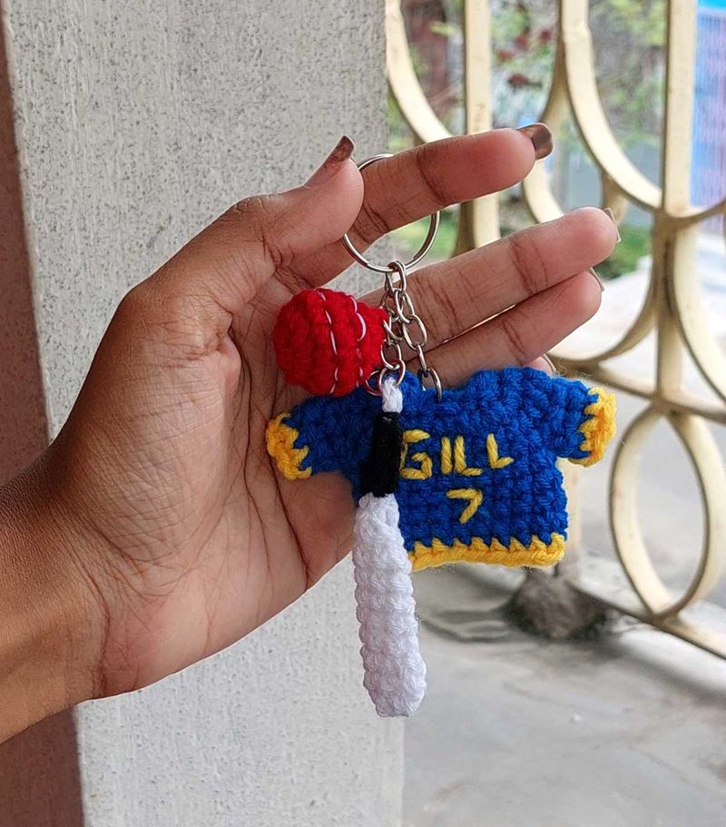 Handmade "GILL 7" Keychain