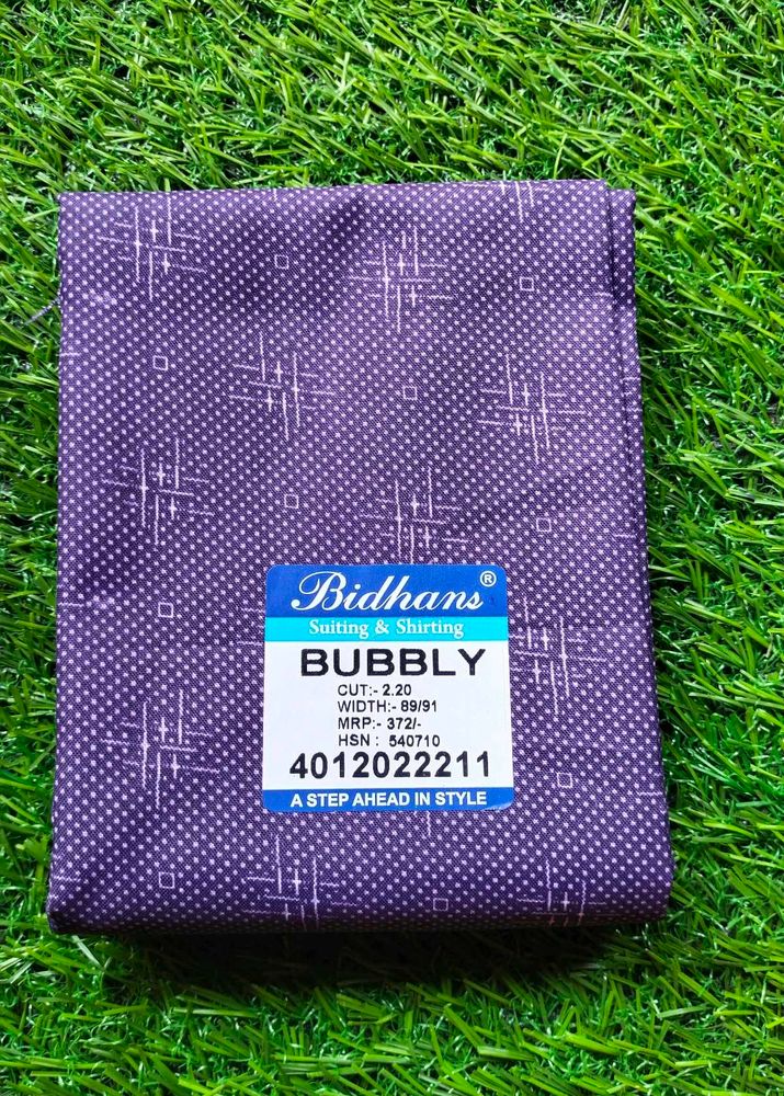 Bidhan's Bubbly Suiting &amp; Shirting Fabric