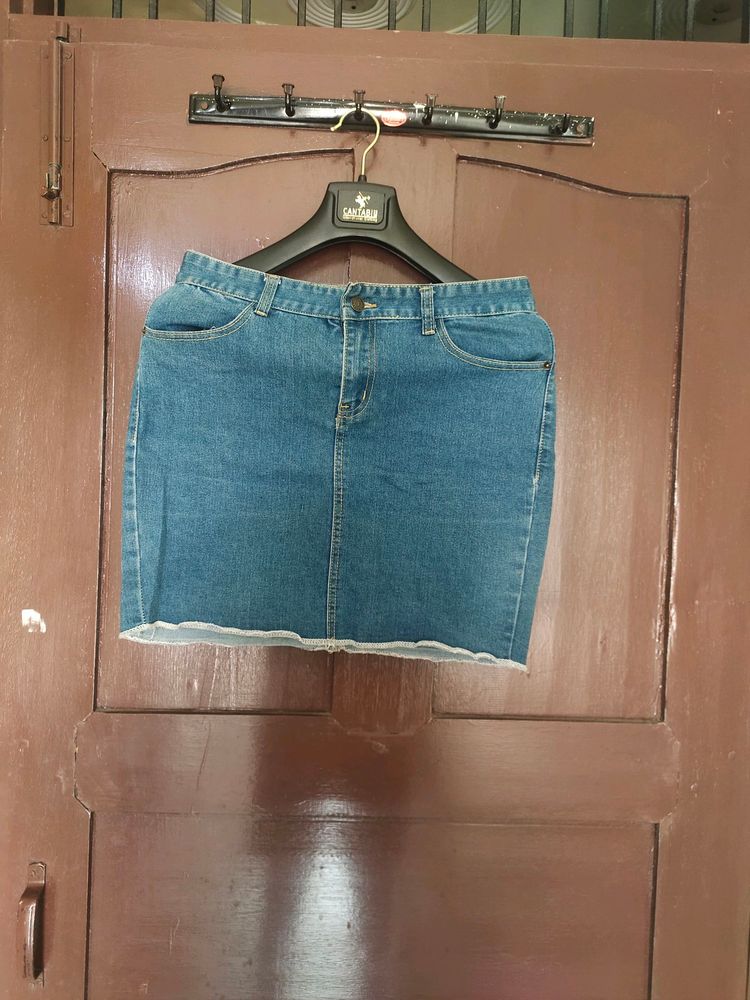 Denim Skirt
