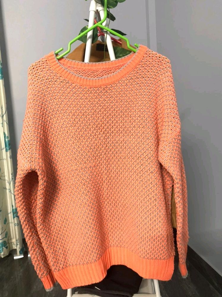 Knitted Oversized Sweater,. Fixed Price