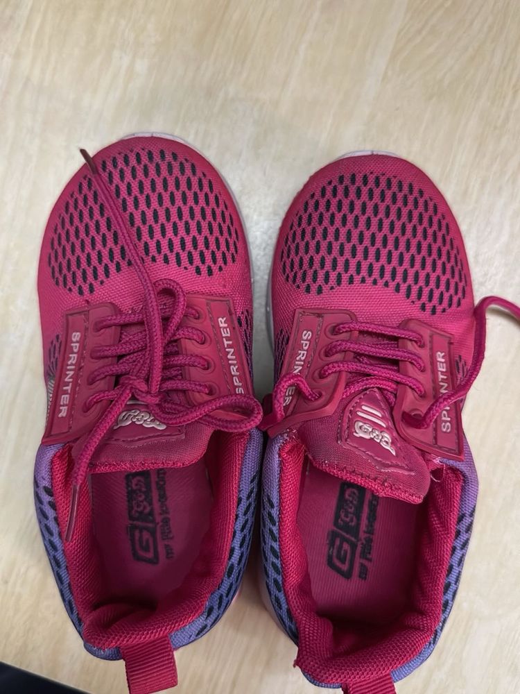Pink Toddler Sneakers