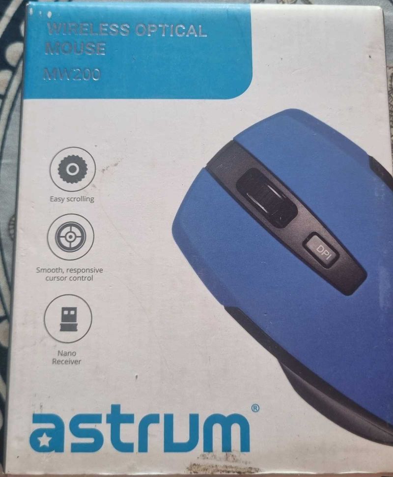 Astrum Wireless Optical Mouse MW200