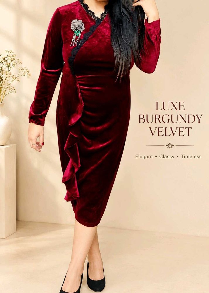 ❤️ Beautiful Velvet Dress❤️