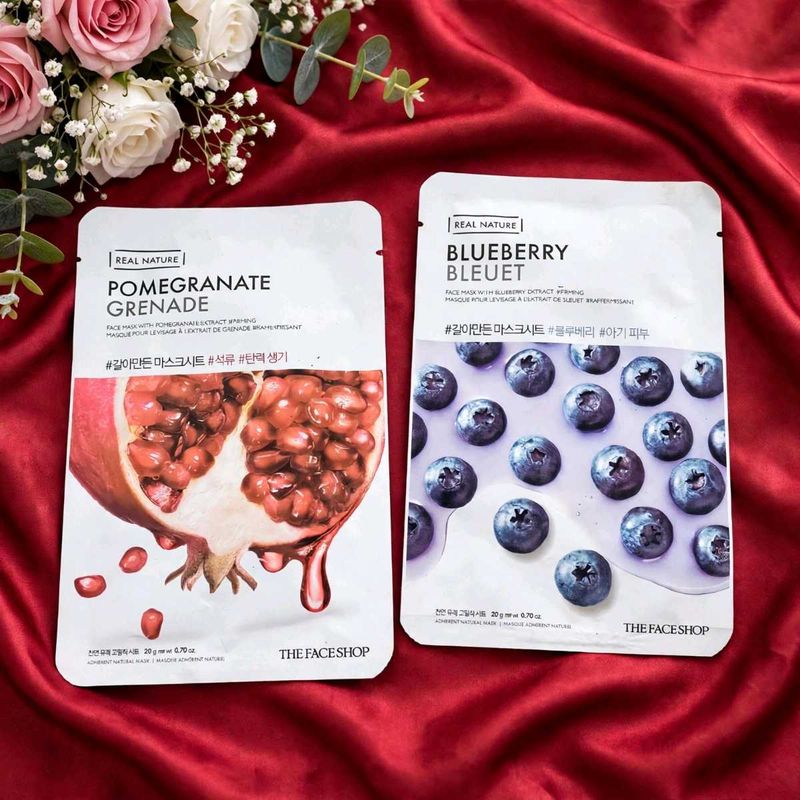 The Face Shop Sheet Masks (2-Pack)