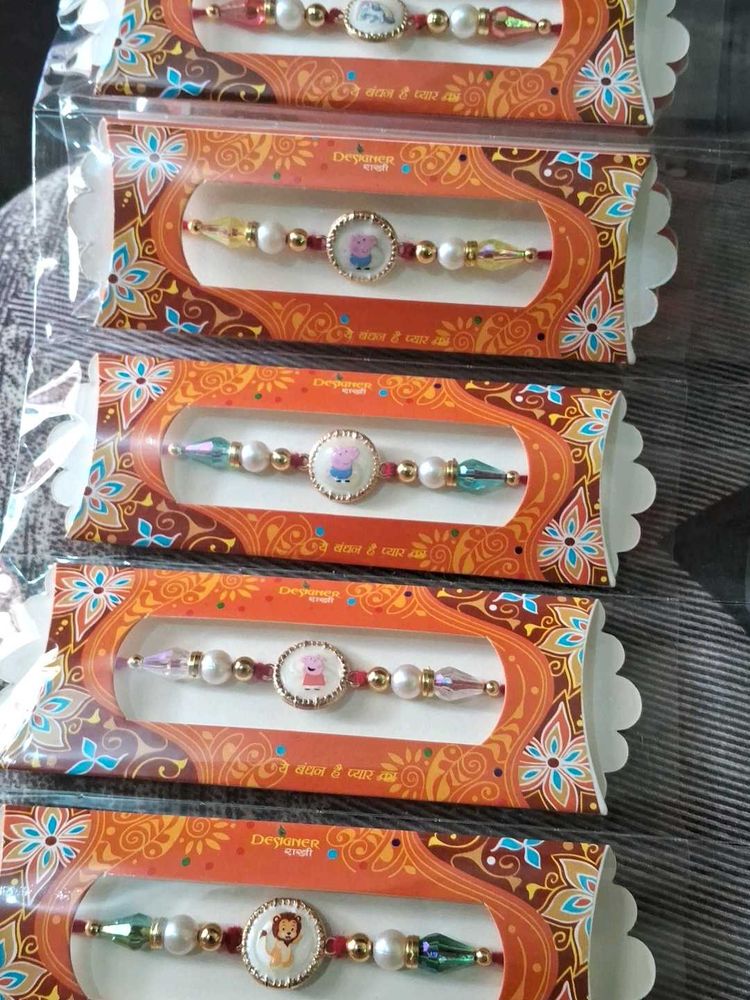 Designer Rakhi  for Kids Combo  Of  12 pc
