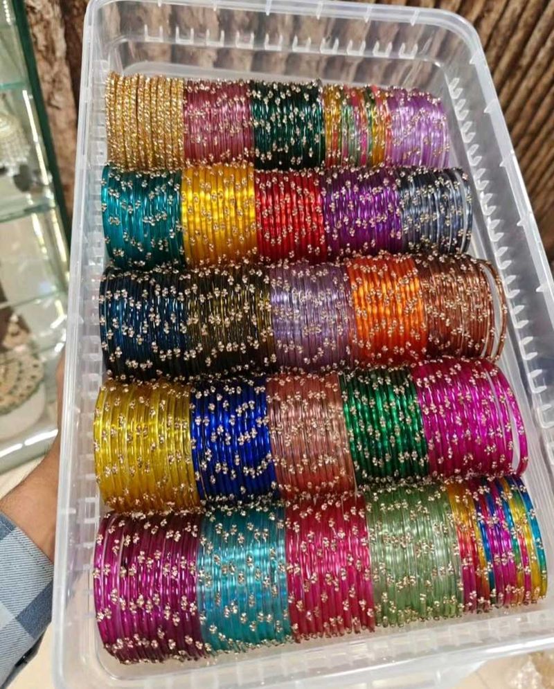 Glass Bangles Set only one Dozen price order more