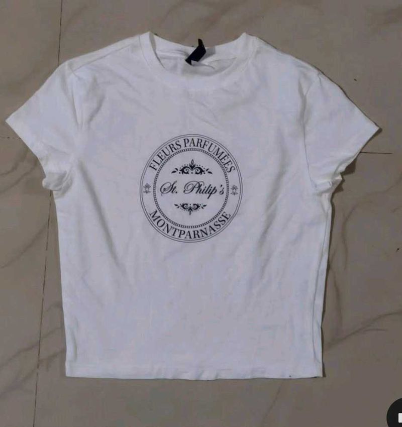 H&amp;M combo White Graphic T-Shirt