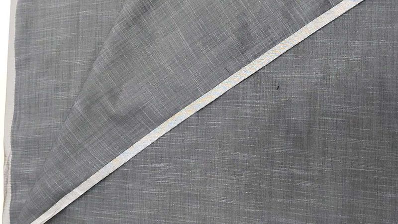 Elegant Grey Dress Material Fabric(3meter) 240rs m