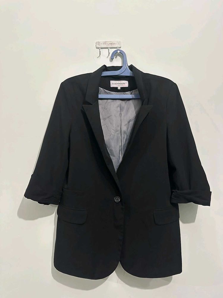 Chic Black Blazer Jacket