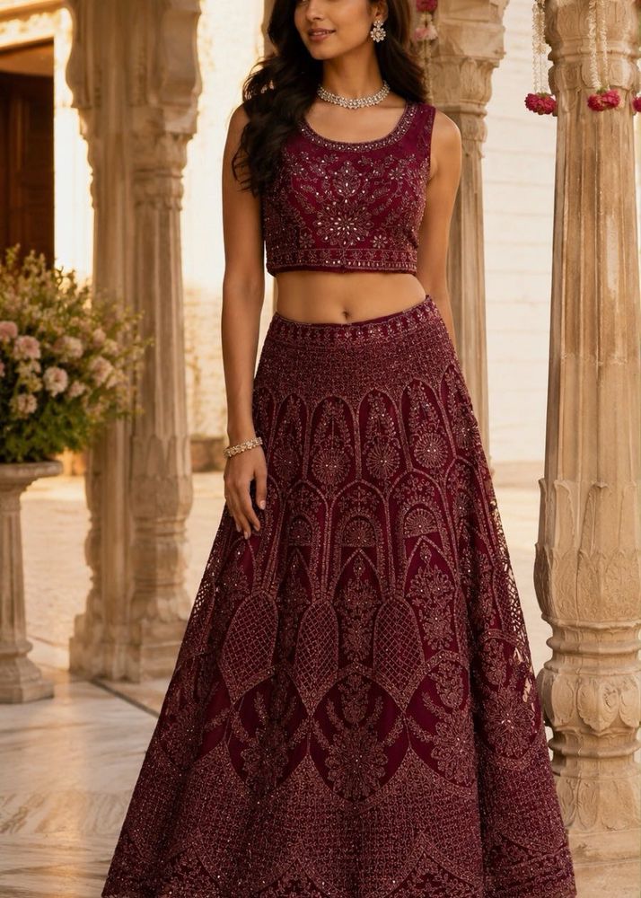 Exquisite Embroidered Lehenga Choli