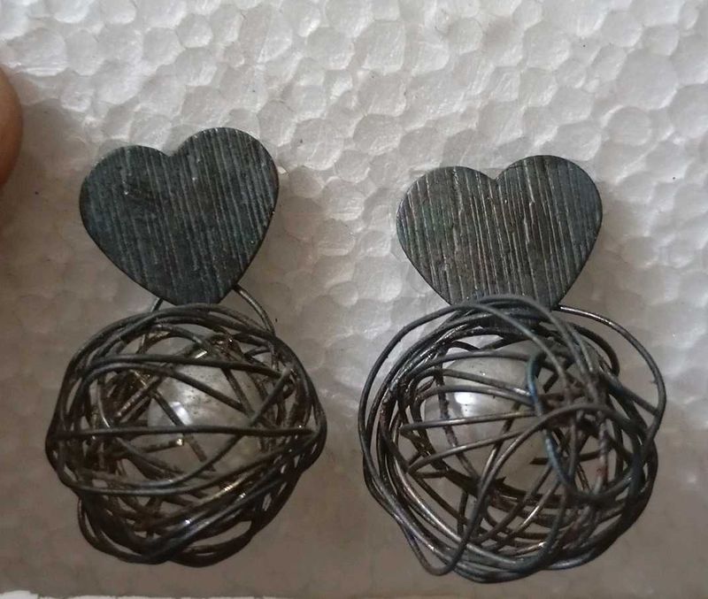 heart studs