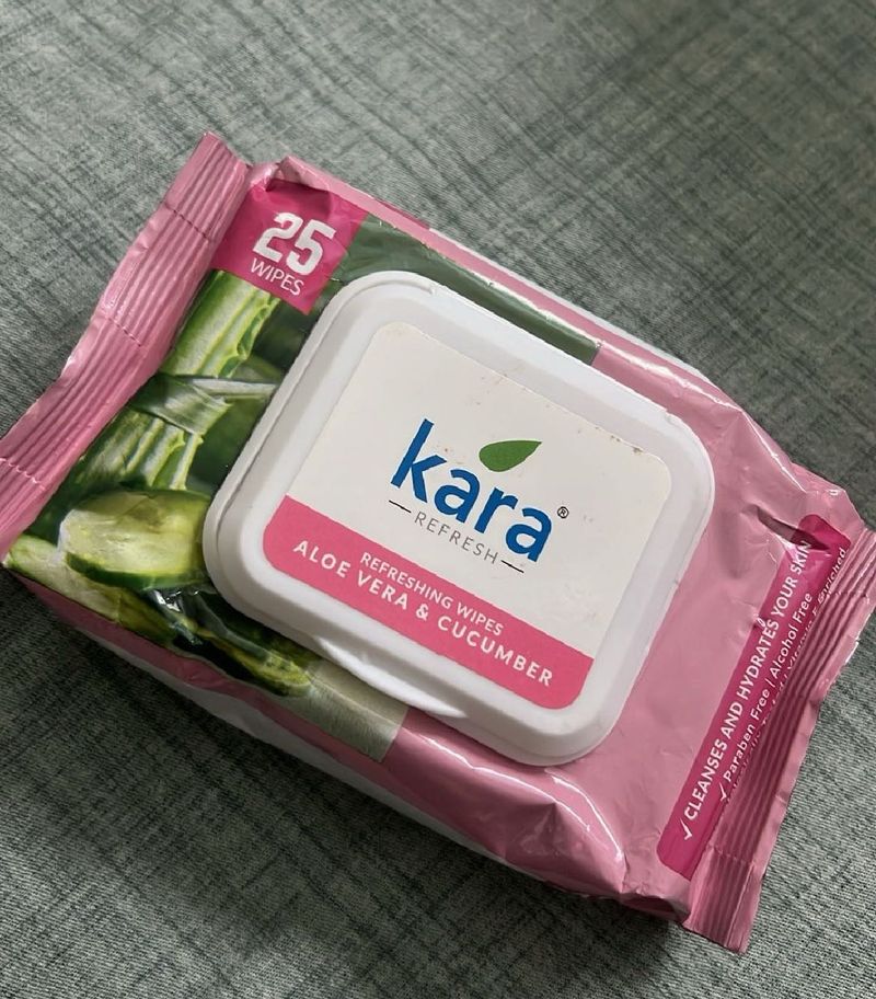 Kara Refresh Wipes - 25 Count