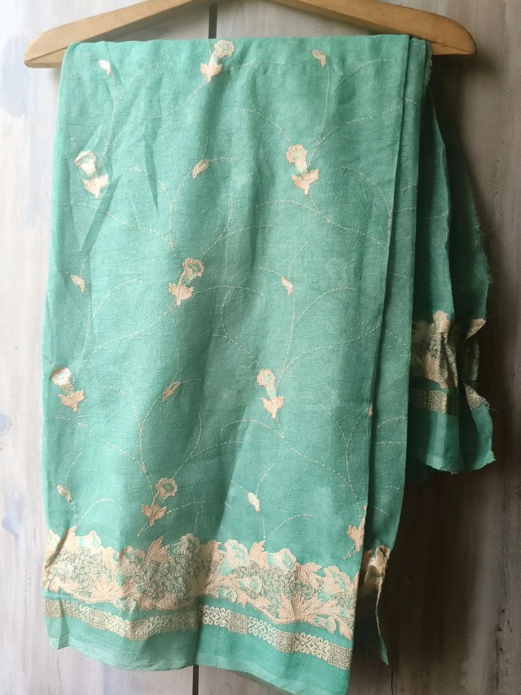 Sea Blue Saree