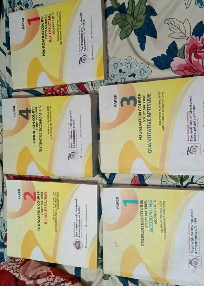 CA Foundation Books Module