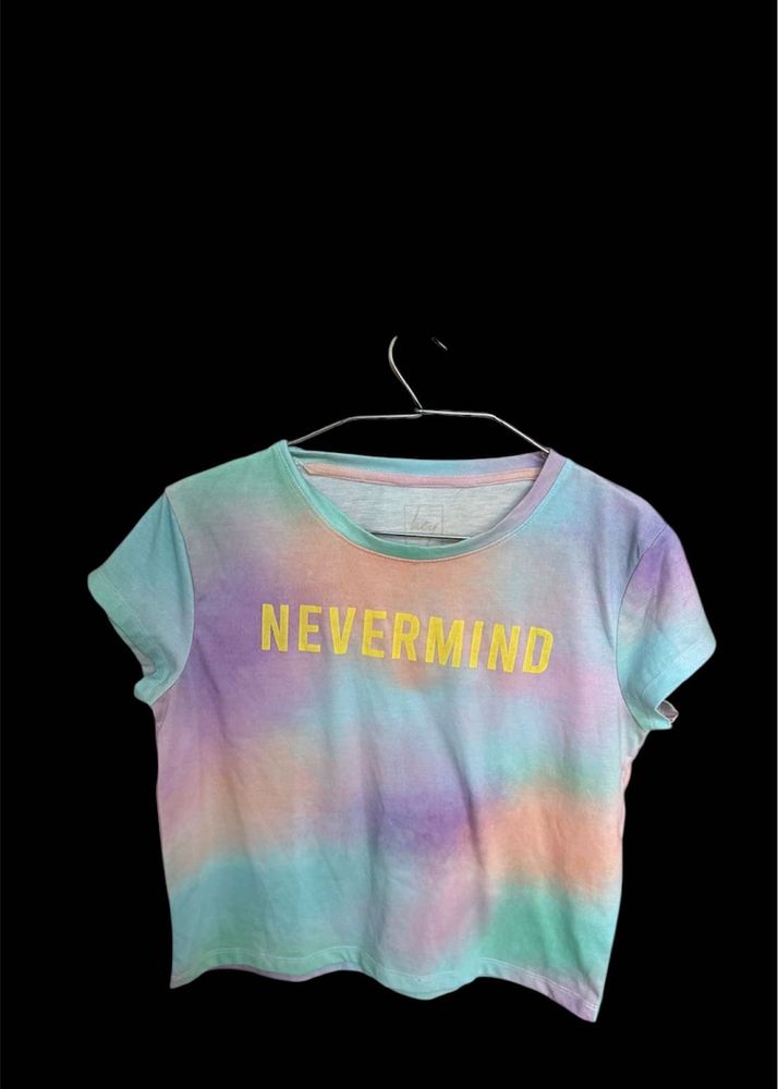 Tie-Dye Nevermind Graphic Tee