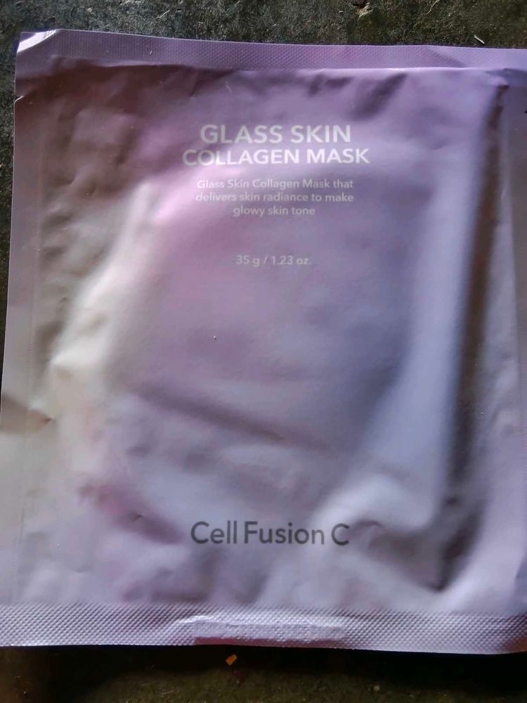 Cell Fusion C Glass Skin Collagen Mask