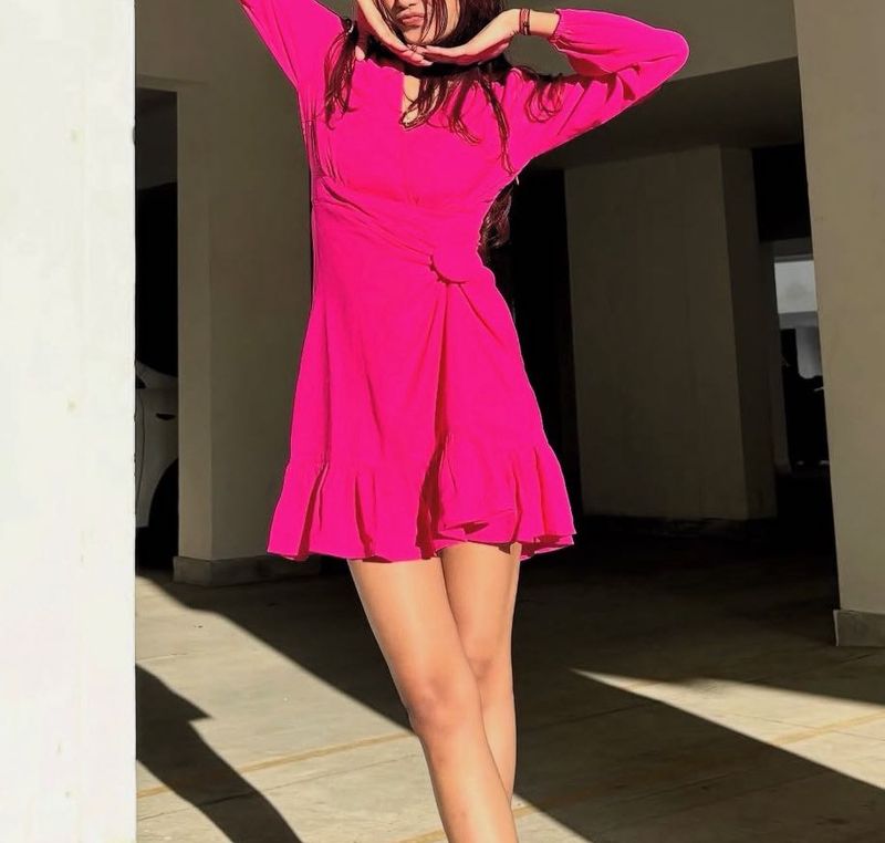 Pink Mini Dress Tokyo Talkies