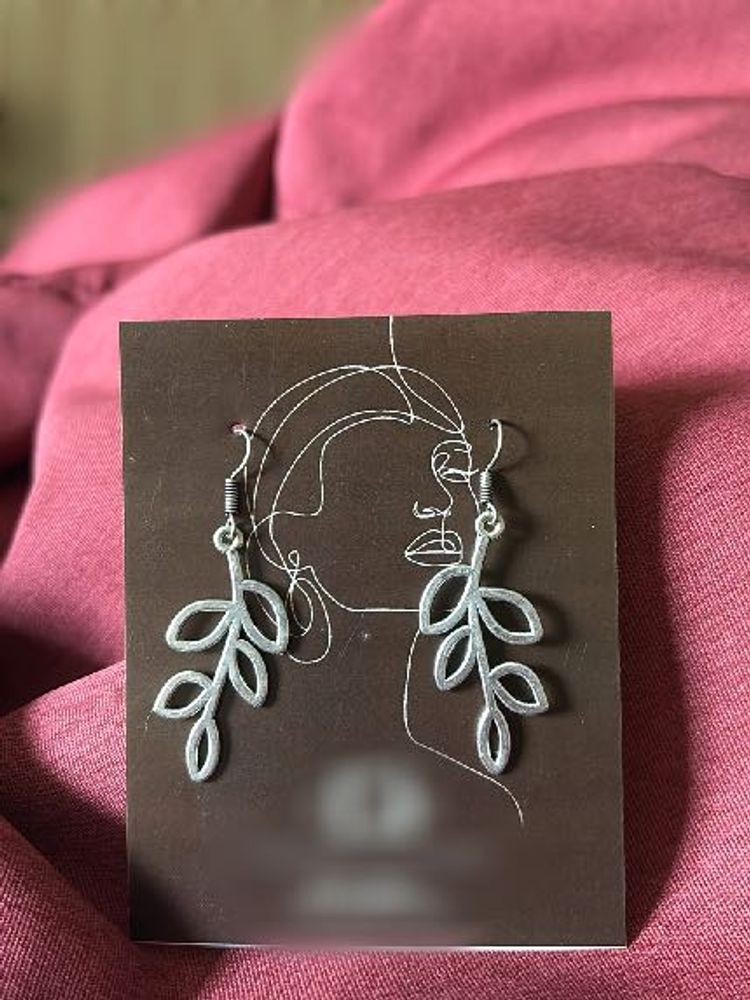 Leaf Dangle Earrings