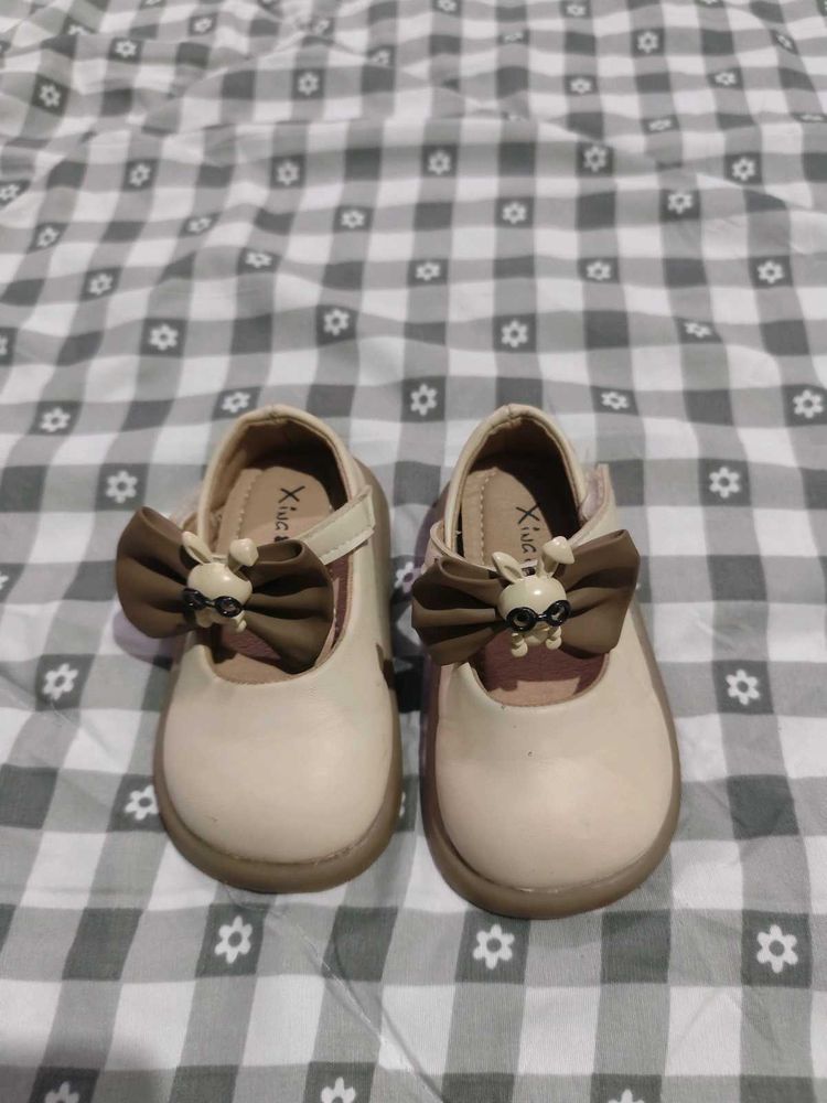 Cute Girls' Mary Jane Shoes with Bow