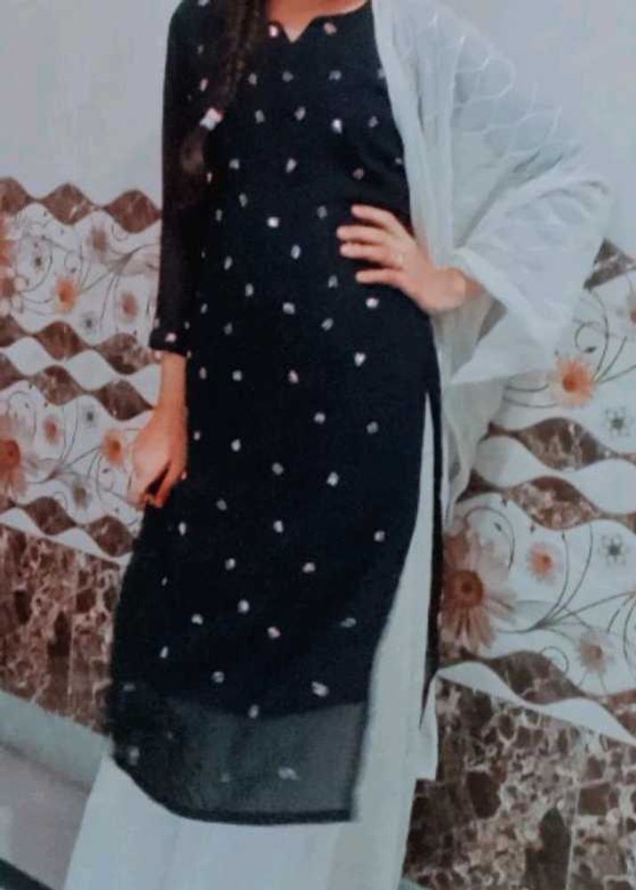Nalki Design Suit With Plazo