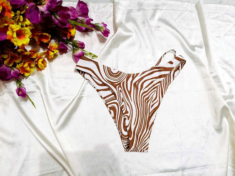 🇳🇿💫🎀Stylish Zebra Print Bikini Bottom