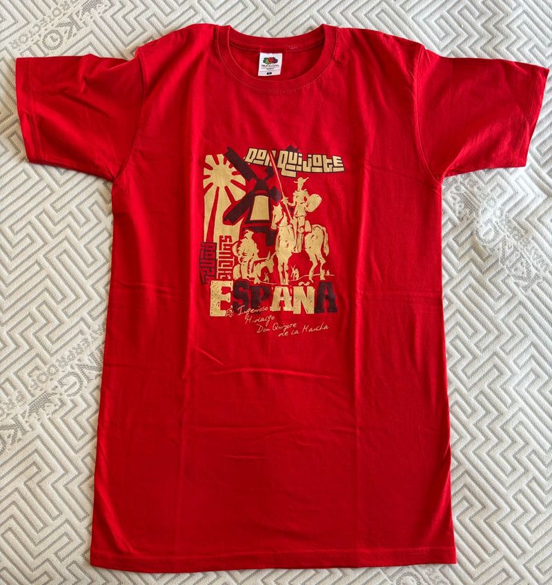 Red Don Quixote T-Shirt, Free delivery!