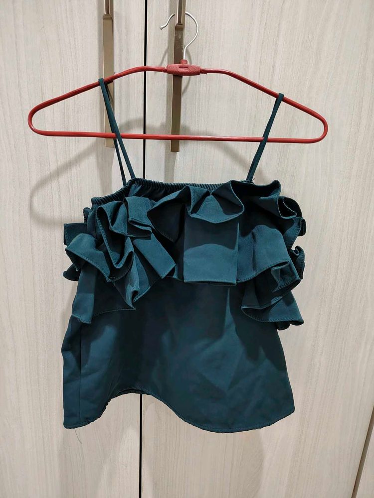 Women's Ruffled Camisole Top