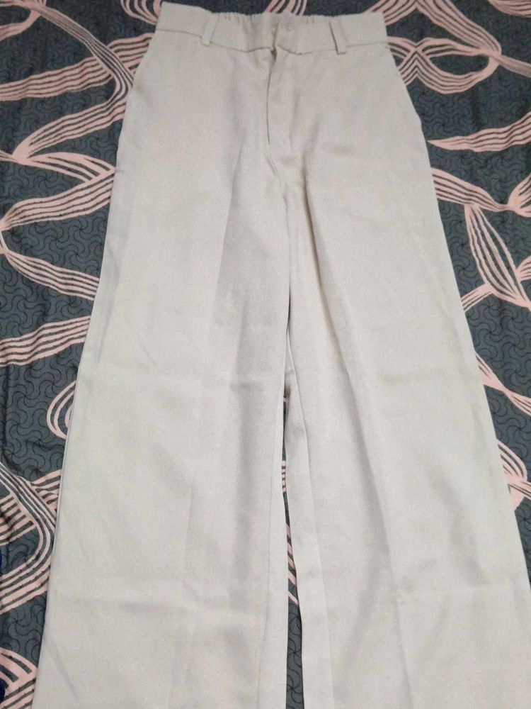 beige formal pants