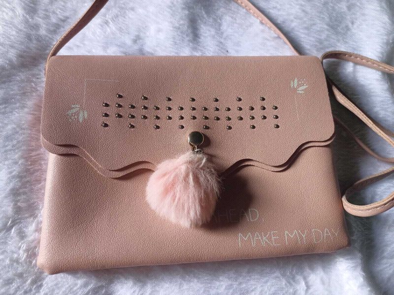 Tan Women Sling Bag