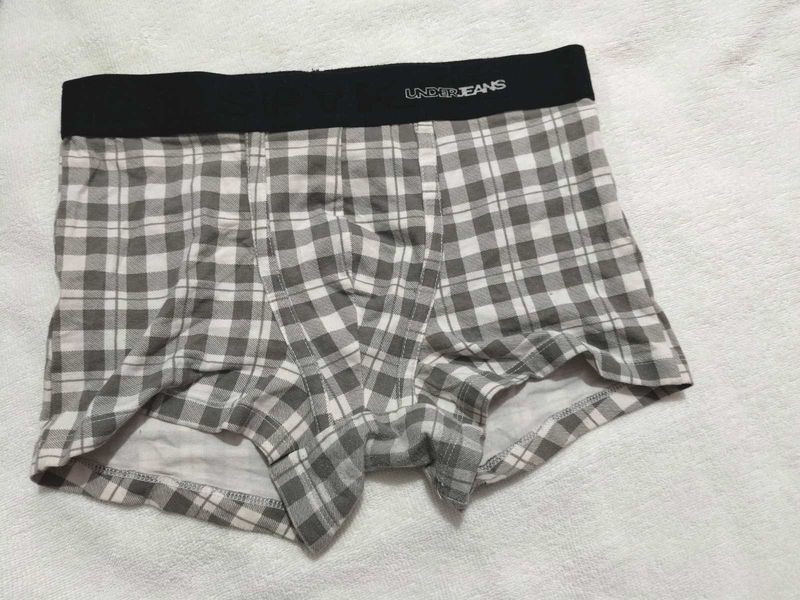 Underjeans Plaid Boxers