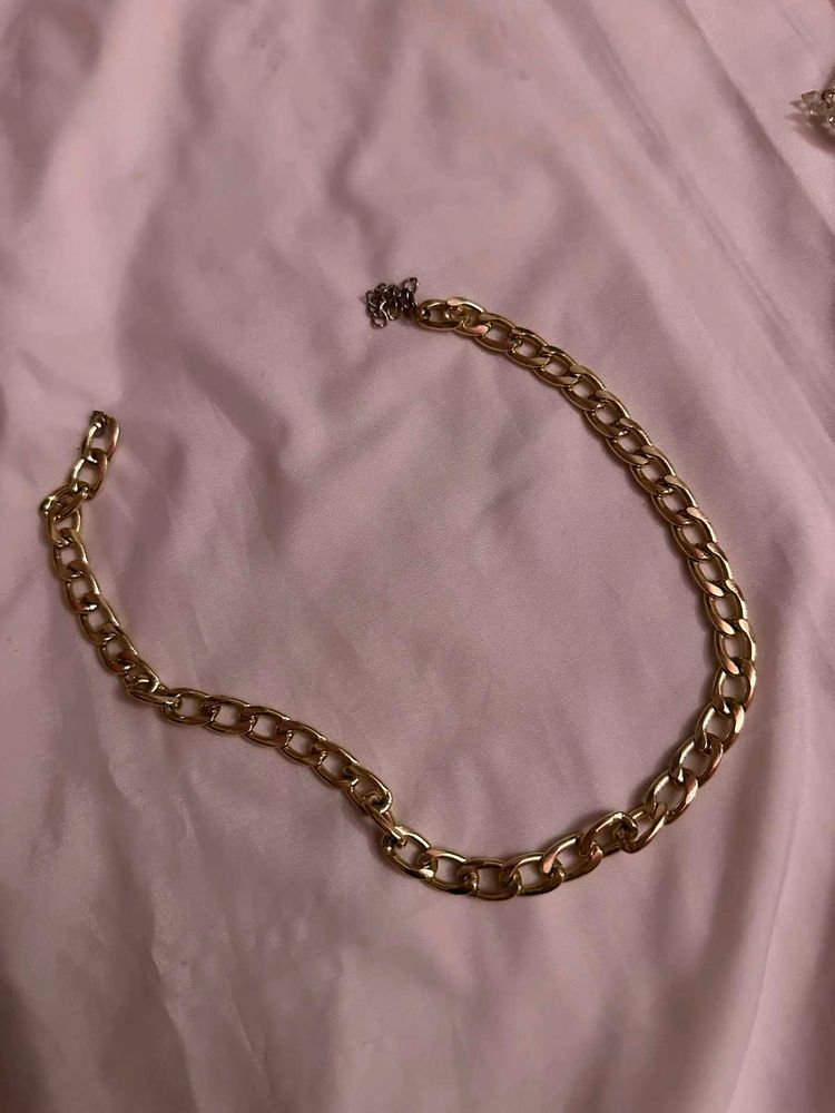 Chunky Gold Chain Necklace