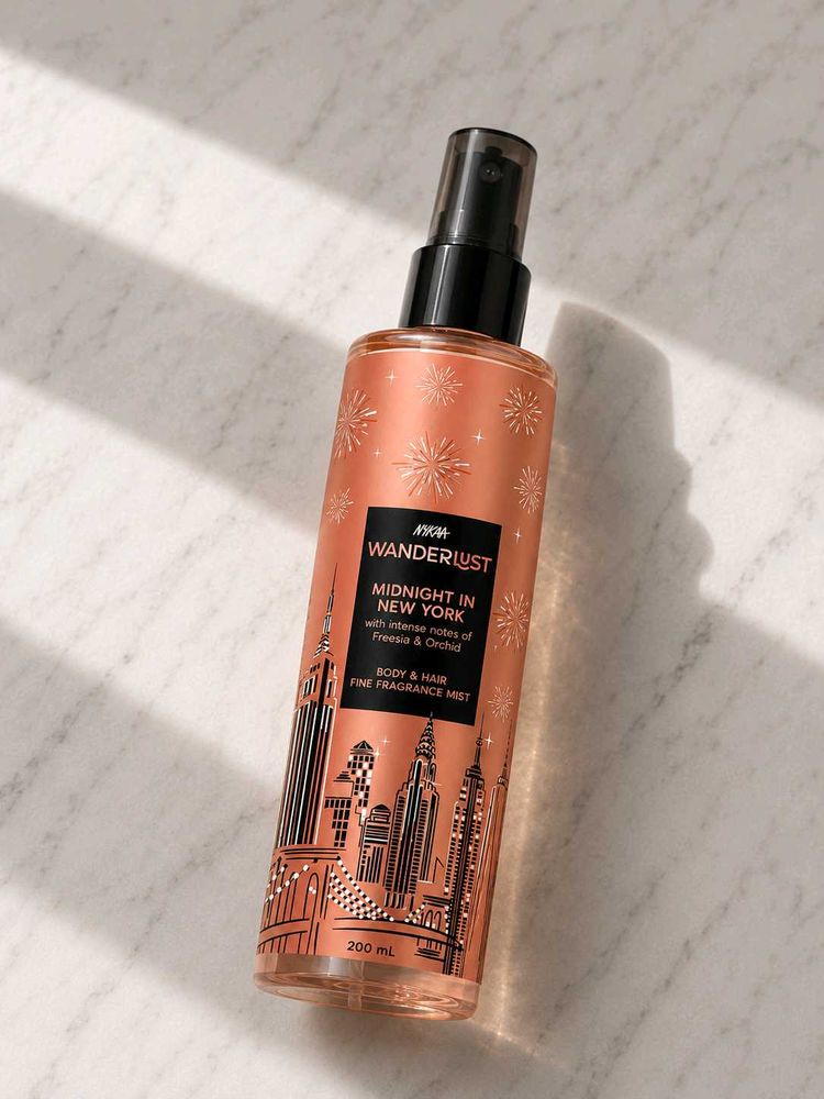 NYKAA Wanderlust Midnight in New York Mist 10ml