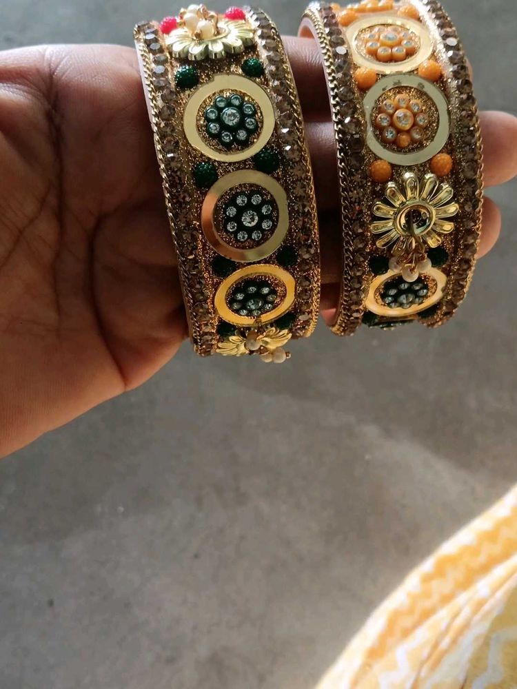 Exquisite Embellished Bangles