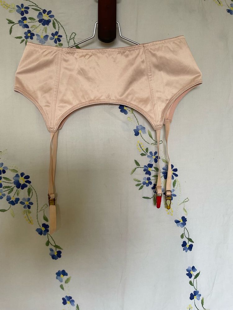 Satin Garter Belt