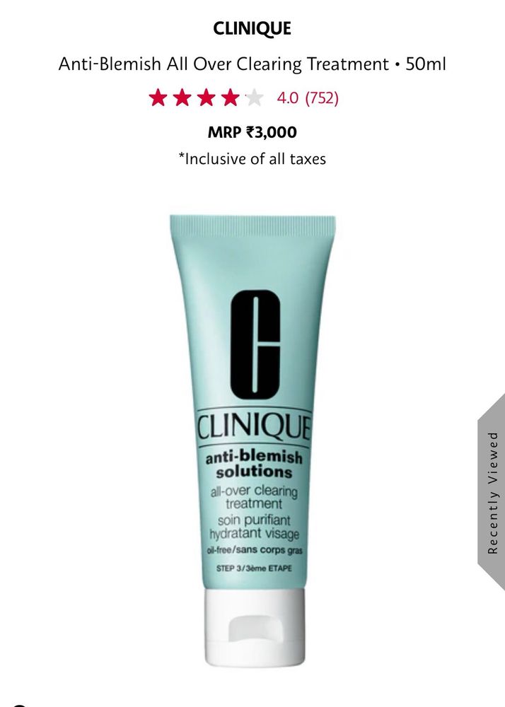 Clinique Anti-Blemish Solutions Treatment