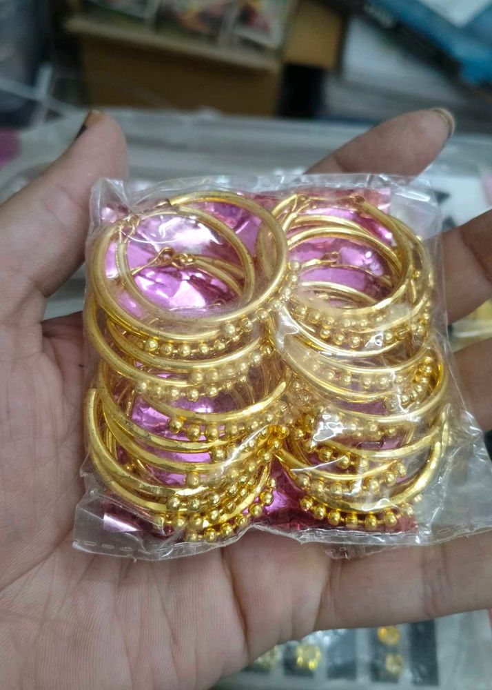 Classic Gold Hoop Earrings