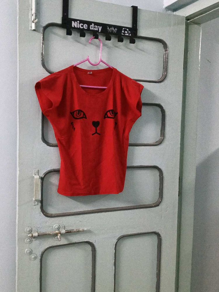 Red Graphic Tee