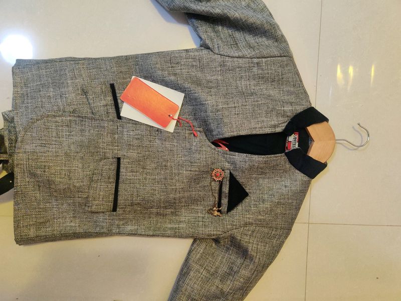Gray Suit Set